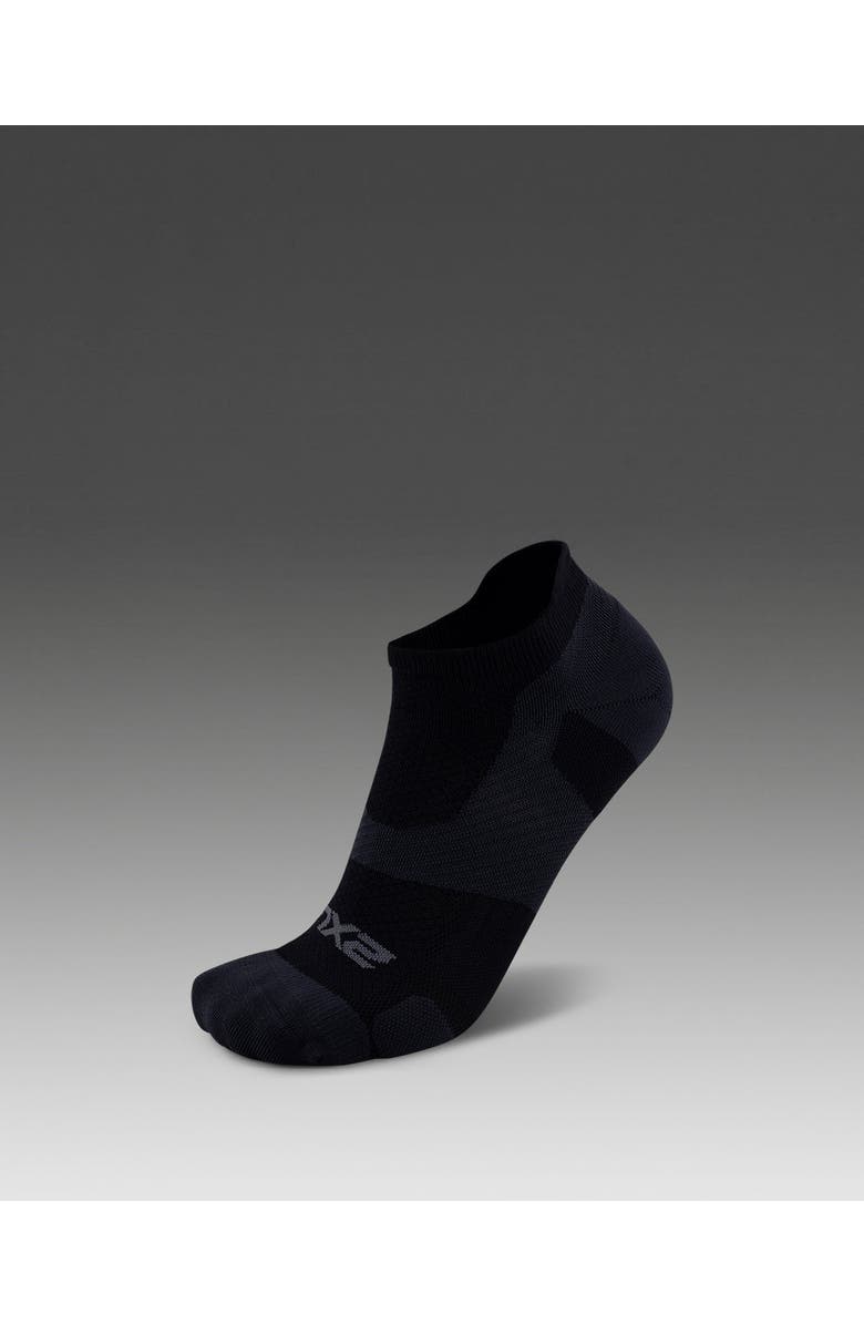 2XU Vectr Light Cushion No Show, Alternate, color, Black/Titanium