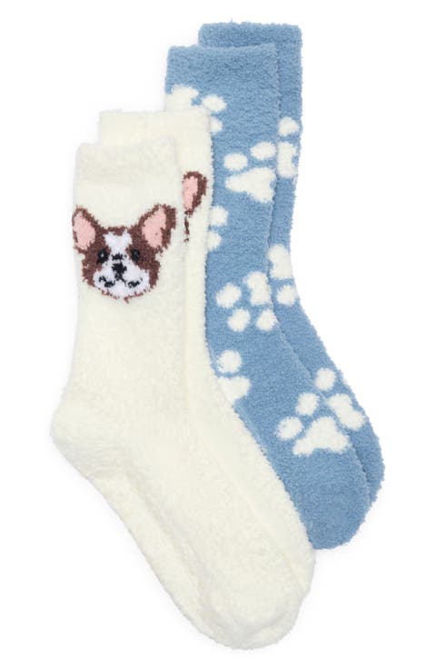 2-Pack Cozy Crew Socks