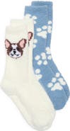 PJ Salvage 2-Pack Cozy Crew Socks