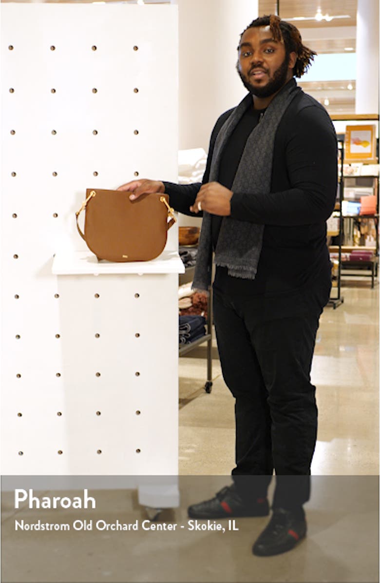 Kristin Leather Crossbody Bag, sales video thumbnail