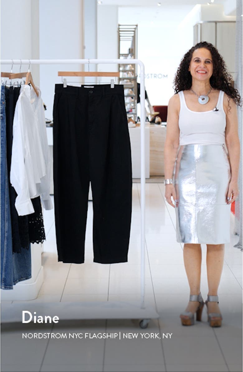 Danika Cotton Barrel Leg Chinos, sales video thumbnail