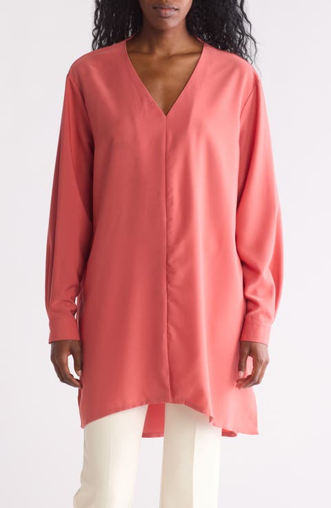 Oversize High-Low Tunic