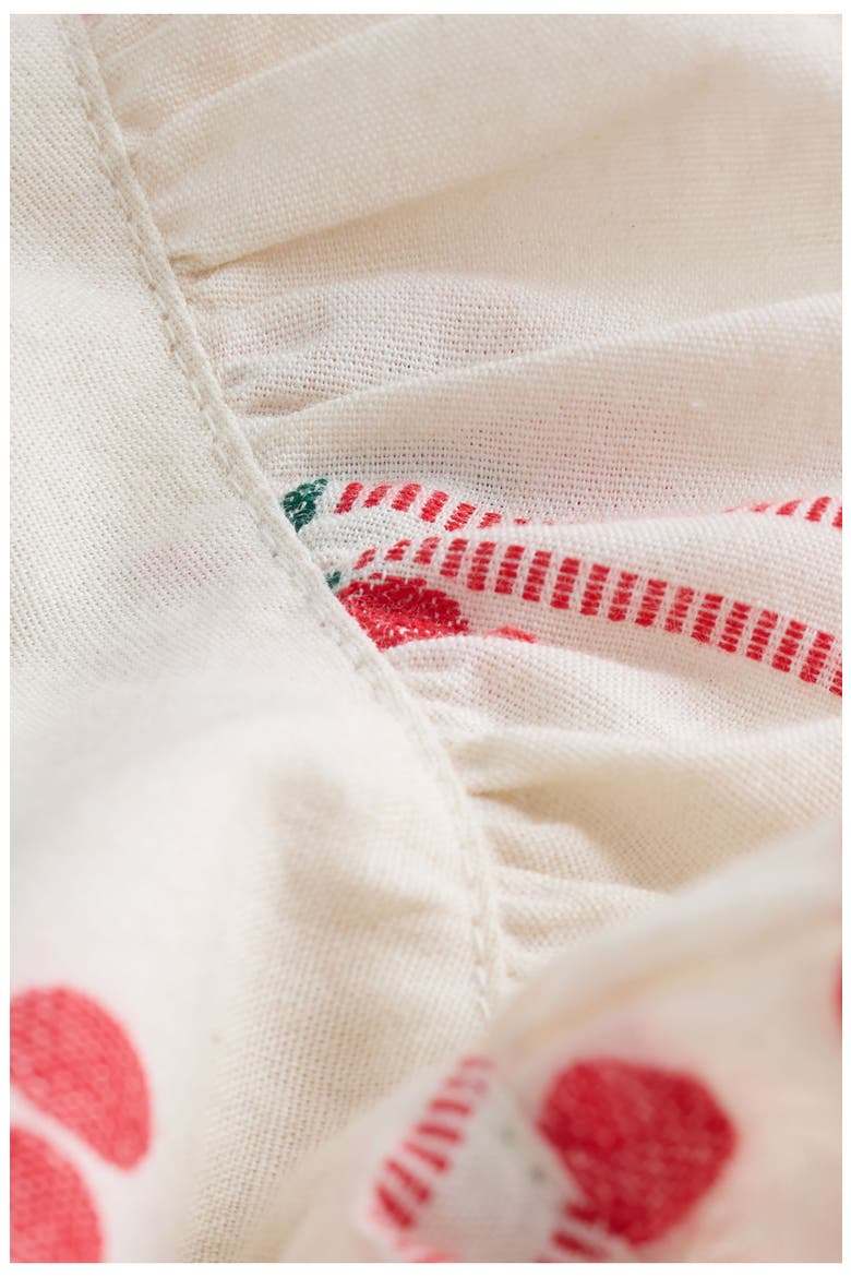 Kids' Cherry Print Ruffle Dress, Alternate, color, NEUTRAL