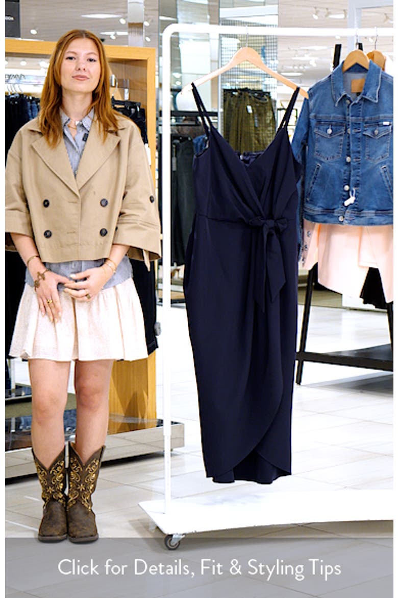 Love Affair Faux Wrap Dress video