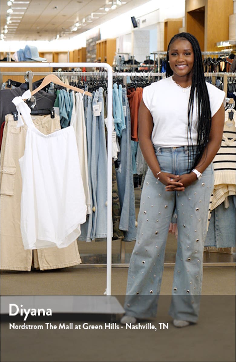 Miffy One-Shoulder Cotton Romper, sales video thumbnail