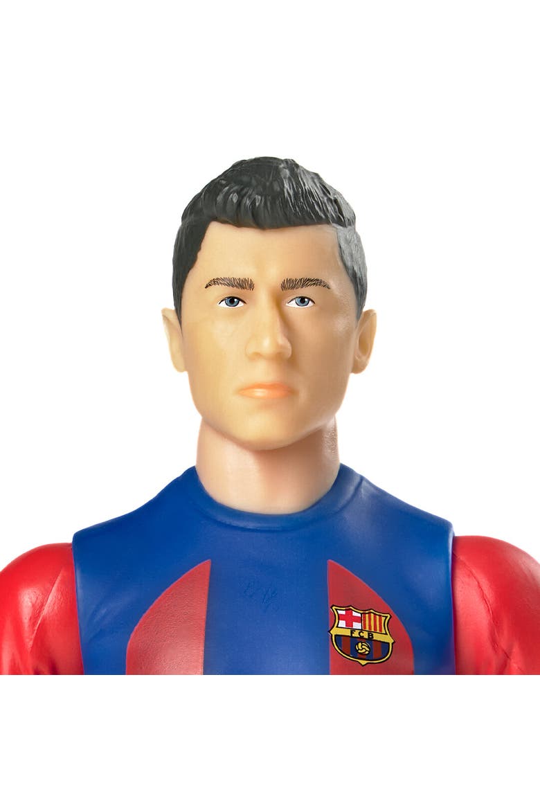 SOCKERS FC Barcelona Robert Lewandowski 8" Collectible Soccer Action Figure, Alternate, color, Blue
