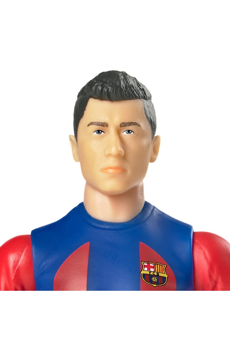 Banbo Toys SOCKERS FC Barcelona Robert Lewandowski 8" Collectible Soccer Action Figure, Alternate, color, Blue