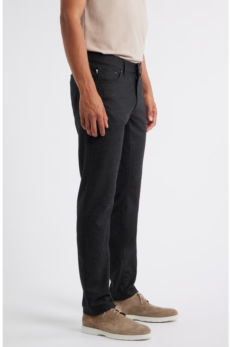Chuck Modern Fit Ceramica Flannel Five-Pocket Pants, Alternate, color, ANTHRACITE