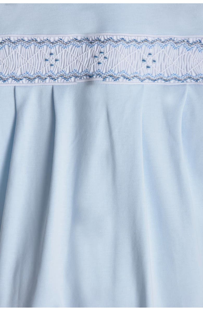 Babycottons Premium Peruvian Pima CottonSmock Playsuit for Infant, Main, color, Blue