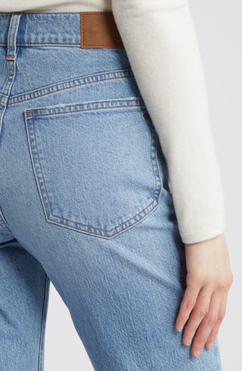 The '90s High Waist Straight Leg Jeans