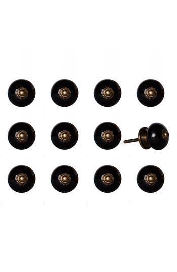 Kinetic 12-pack Knobs In Bronze Black