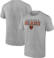 Fanatics MTO Label Men's Heather Gray Chicago Bears Swagger T-Shirt