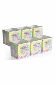Set of 6 11-Inch Foldable Storage Bins