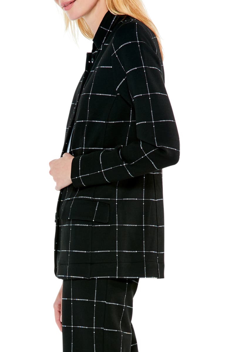 NIC+ZOE Etched Plaid Jacket, Alternate, color, 