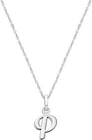 Tiny Blessings Sterling Silver Initial 12-14" Necklace