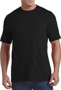 Harbor Bay by DXL Big & Tall Moisture-Wicking Jersey T-Shirt
