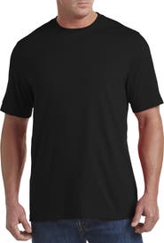 Harbor Bay by DXL Big & Tall Moisture-Wicking Jersey T-Shirt