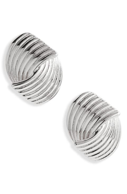 Textured Stud Earrings