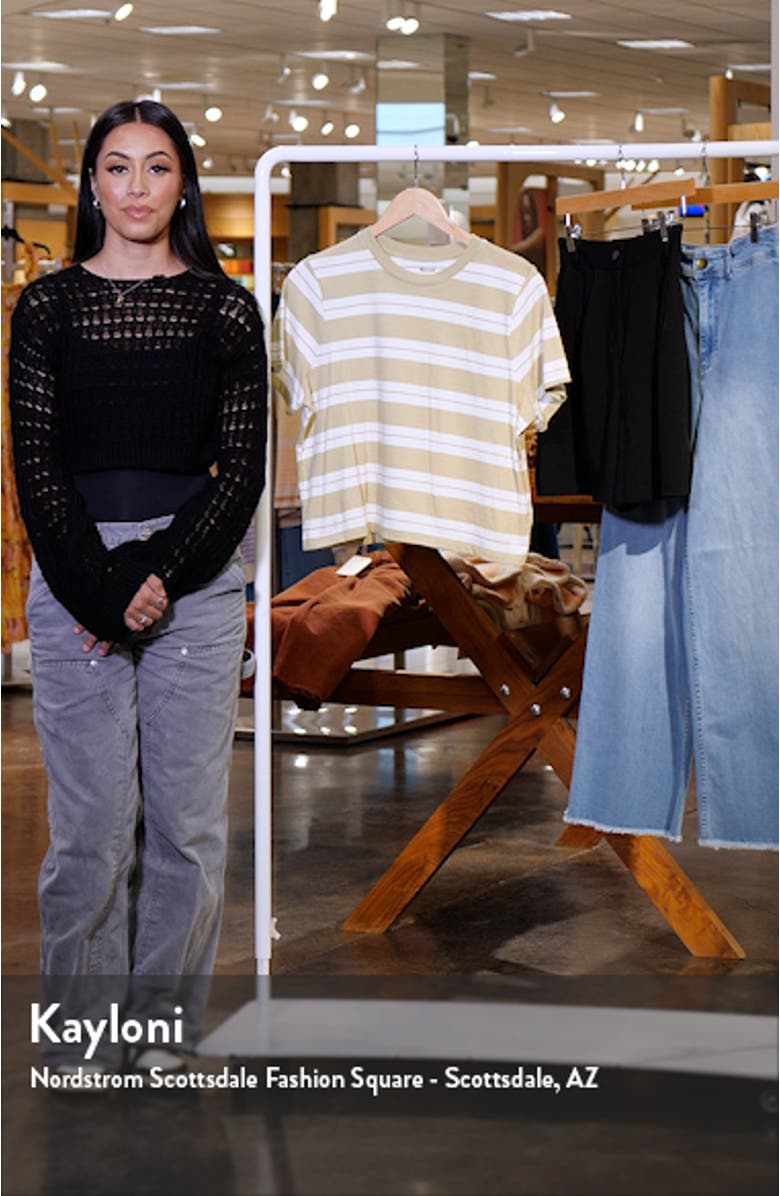 Softfade Cotton Boxy Crop T-Shirt, sales video thumbnail