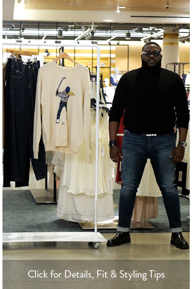 Swingman Intarsia Crewneck Sweater video