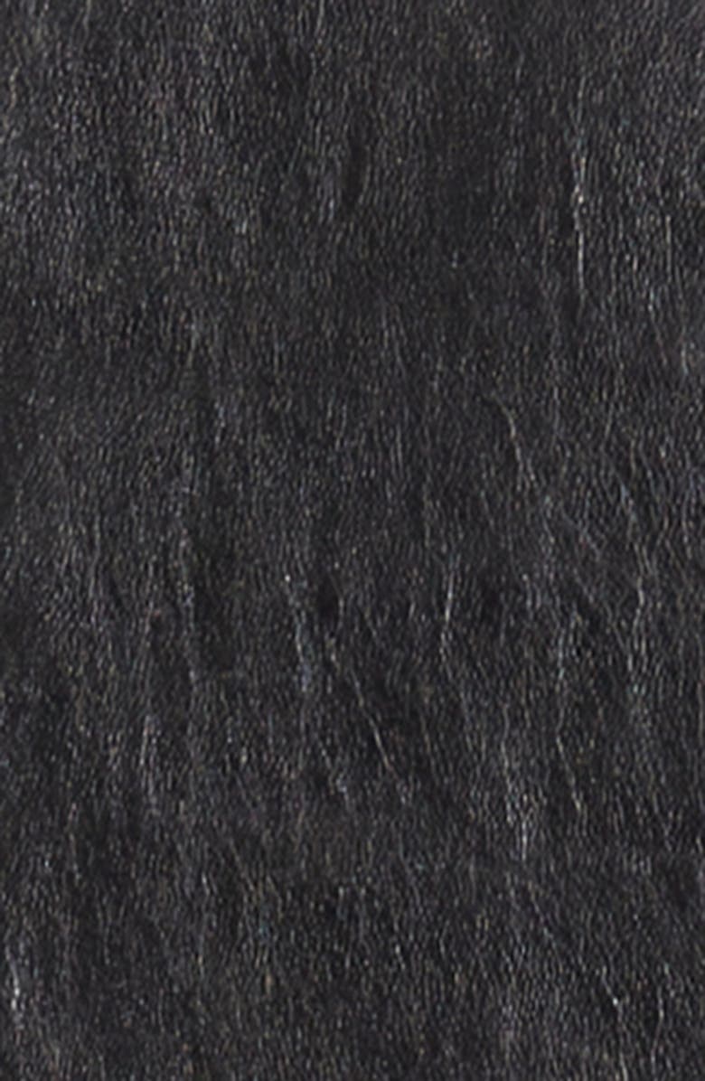 Rick Owens Tour Alice Leather Jacket, Alternate, color, Black