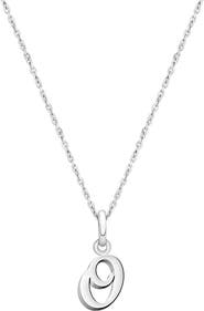 Tiny Blessings Sterling Silver Initial 12-14" Necklace