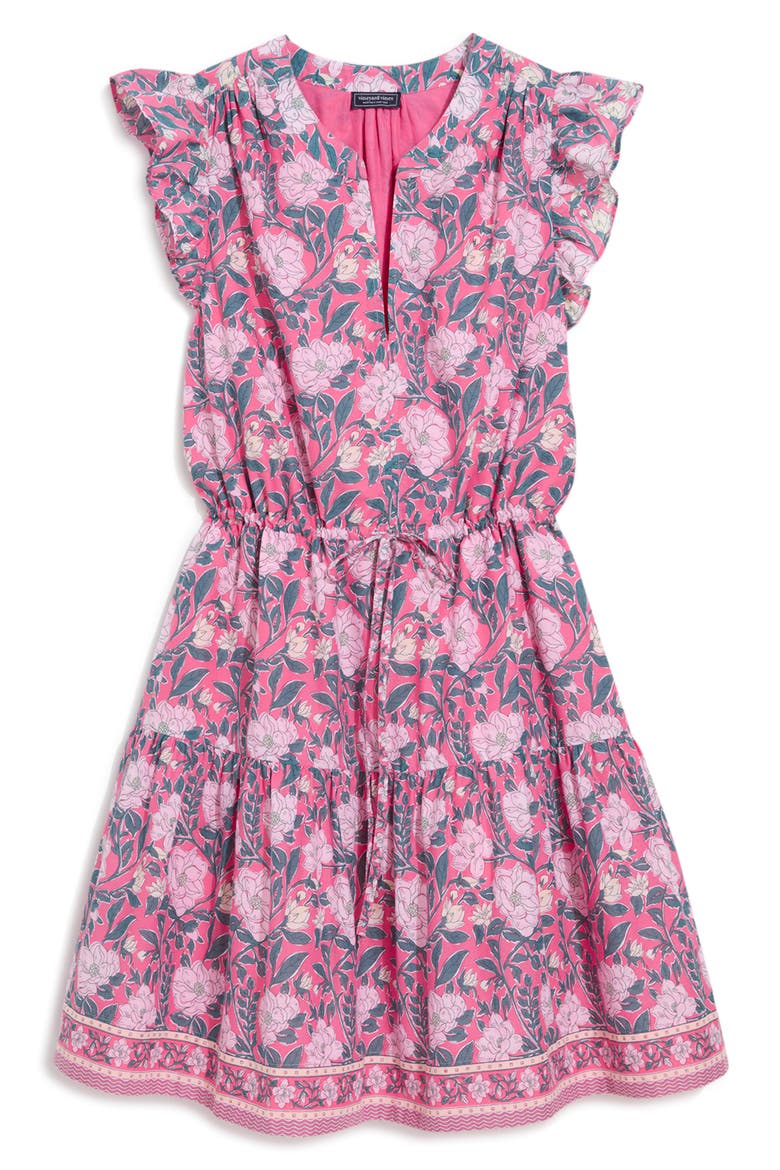 Abigail Cotton Minidress, Alternate, color, CUTTY PINK MAGNOLIA