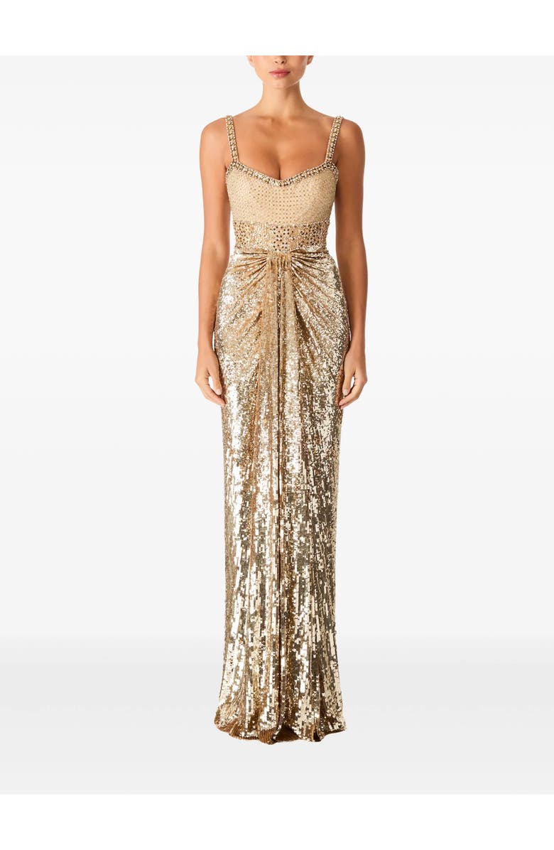 Jenny Packham Only You Gown, Alternate, color, Illusion