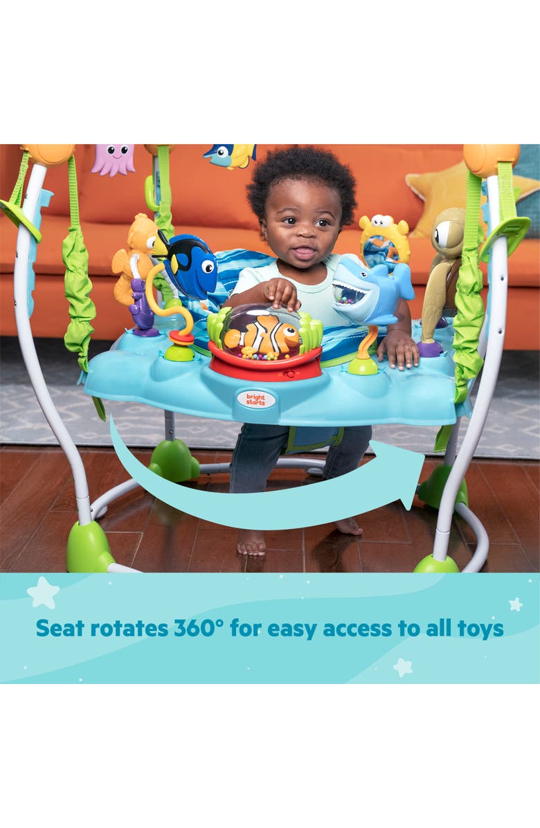 BRIGHT STARTS Disney Baby Finding Nemo Sea of Activities Baby Activity Jumper, Alternate, color, Multicolored