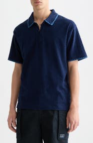 Scotch & Soda Jacquard Toweling Polo
