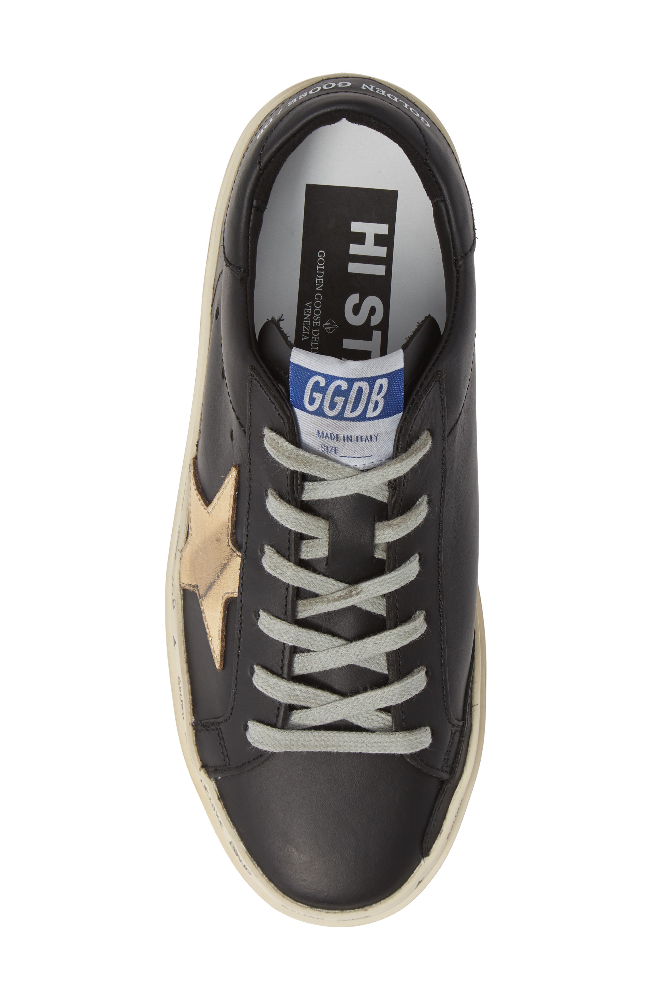 Golden Goose Metallic Star Low-Top Sneaker, Alternate, color, 