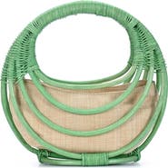 Antik Kraft Wicker Structured Handheld Bag