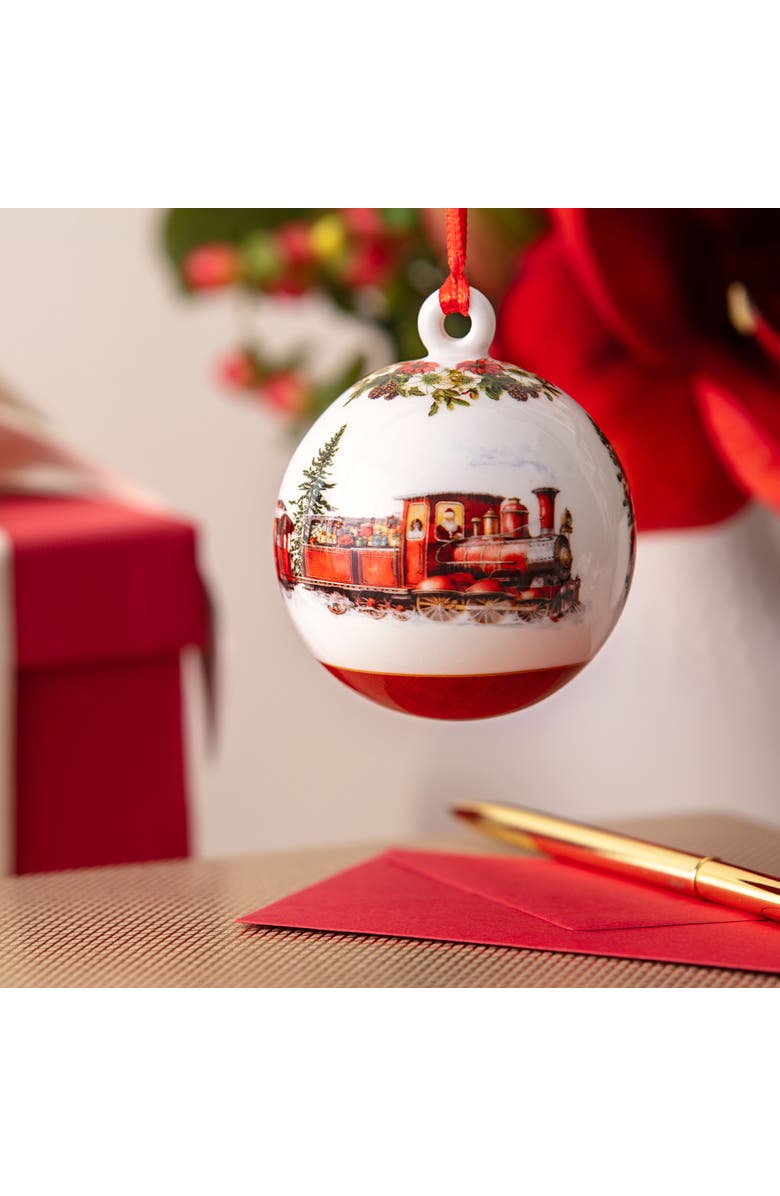 Villeroy & Boch Annual Christmas Edition Ball Ornament 2025, Alternate, color, Multi