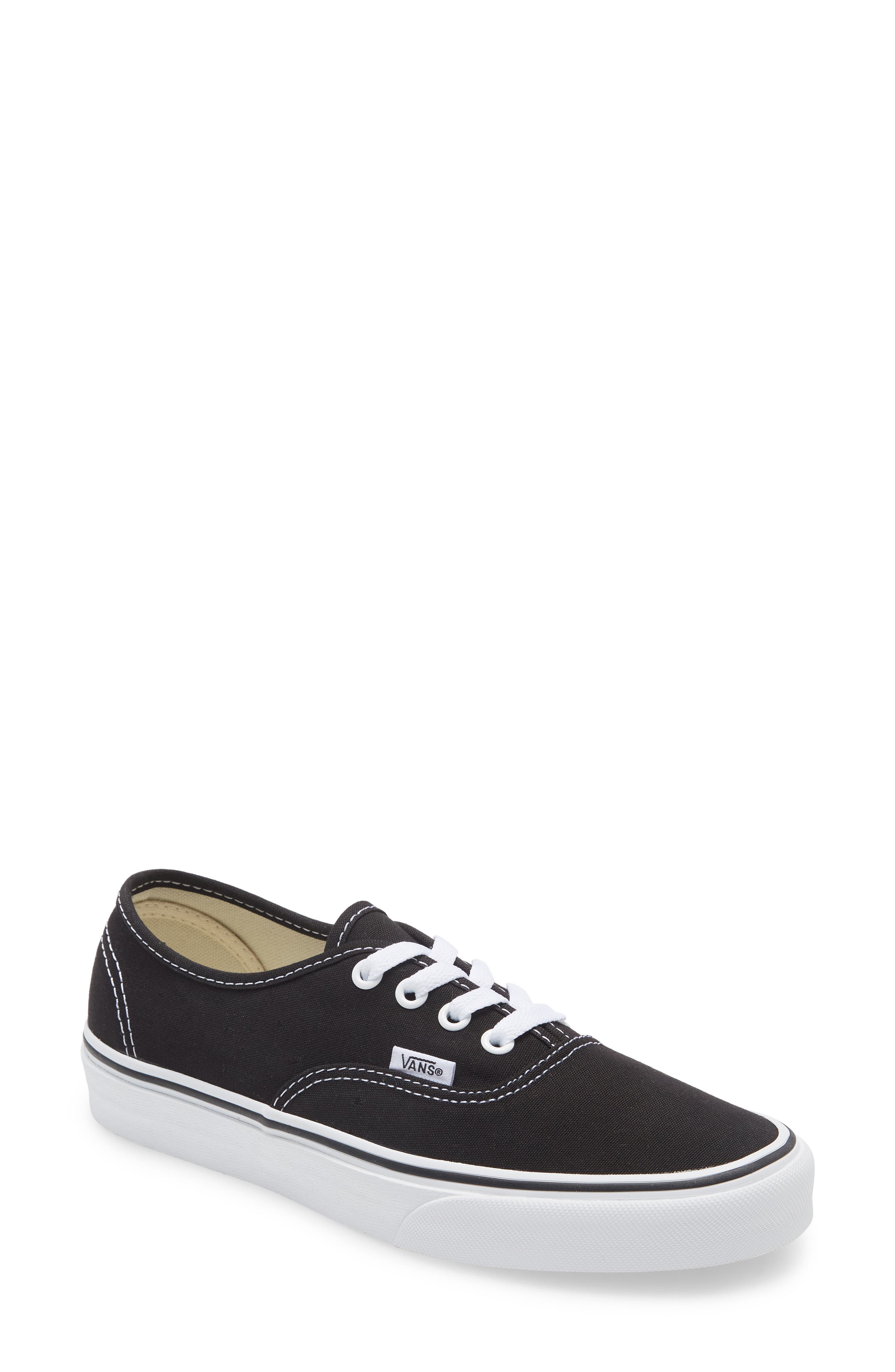 Vans Authentic Sneaker, Main, color, Black