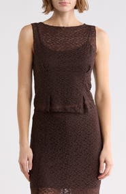 Leith Lace Sleeveless Tank