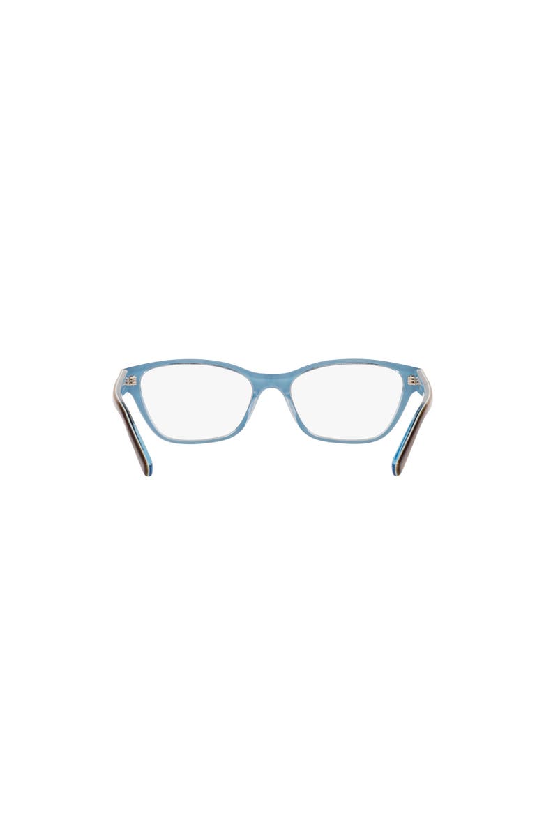 Lenscrafters 52mm Square optical glasses, Alternate, color, Tortoise