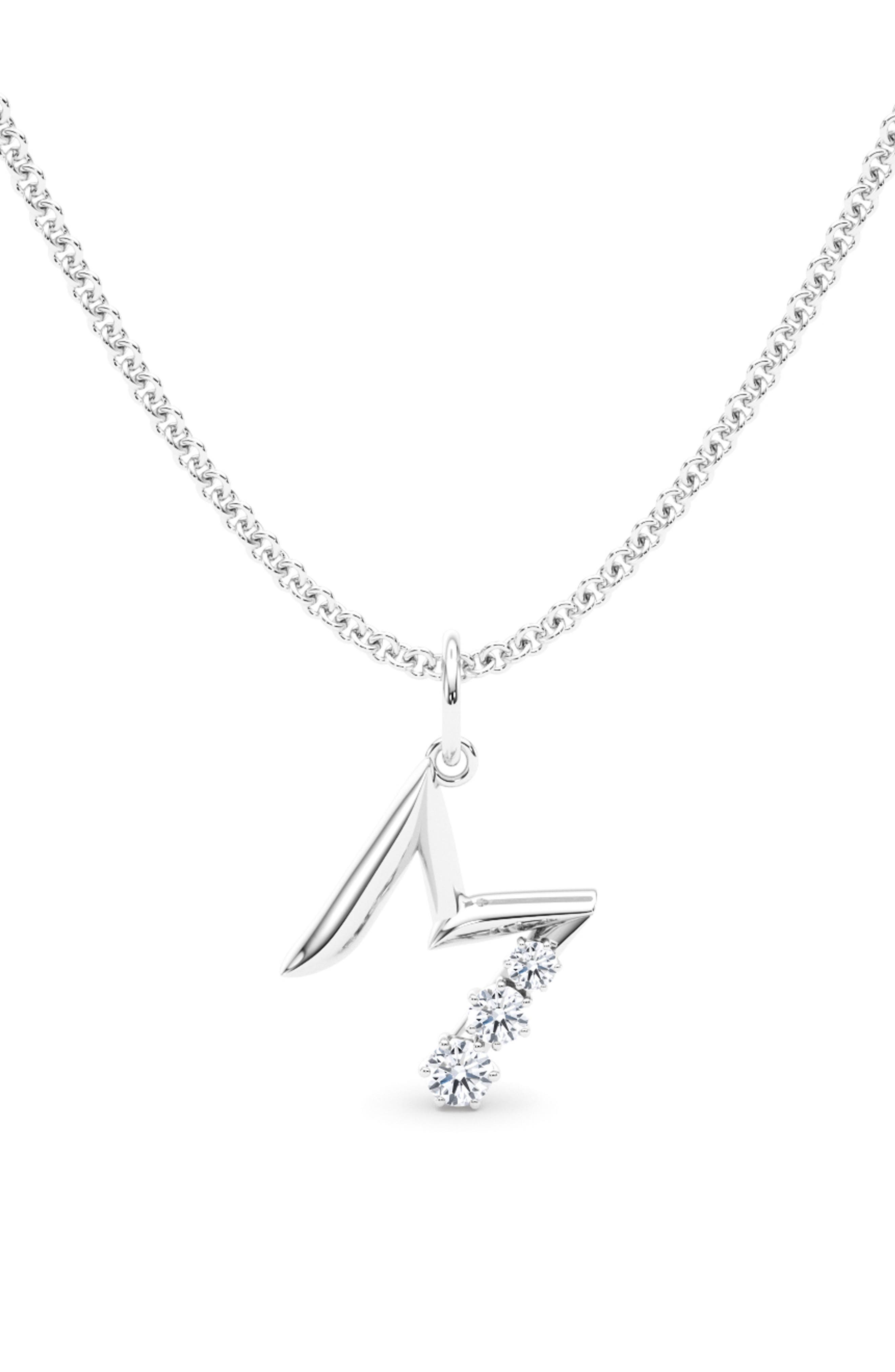 M - 18K WHITE GOLD