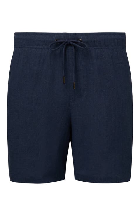 Classic Pull On Linen Short 6"