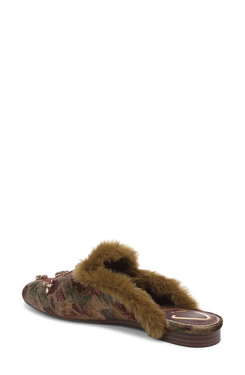 Circus Ny By Sam Edelman Tillie Faux Fur Trim Mule In Multi