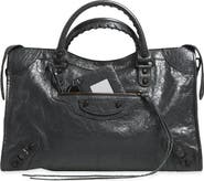 Balenciaga Medium Le City Leather Satchel