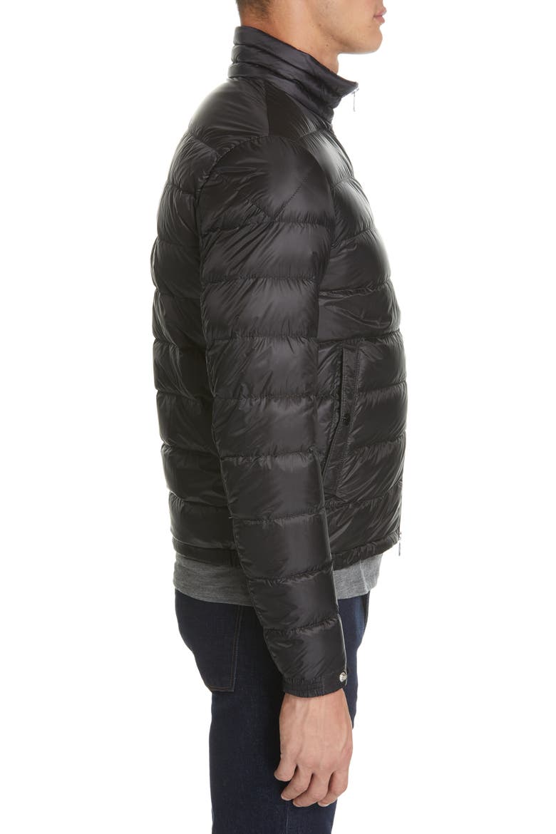 Lambot Zip Up Jacket, Alternate, color, BLACK