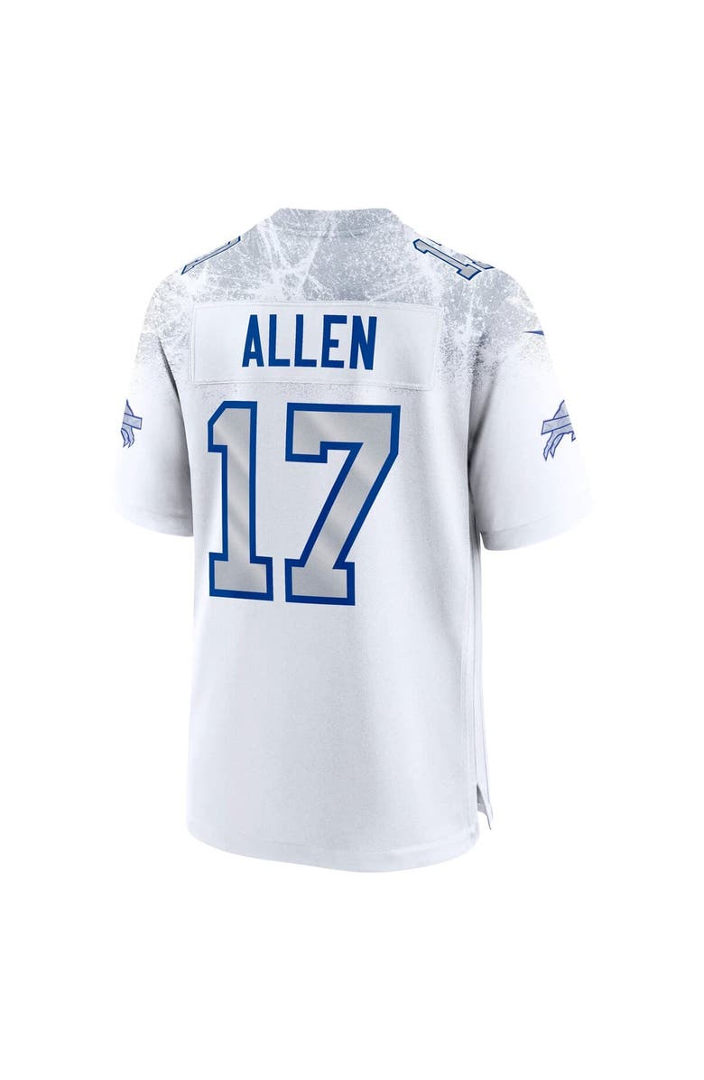 Nike Men's Nike Josh Allen White Buffalo Bills 2025 Rivalries Collection Game Jersey, Alternate, color,