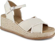 Splendid Danny Ankle Strap Espadrille Platform Wedge Sandal