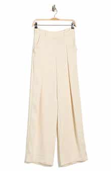 Simkhai Mercer Pleated Straight Leg Pants
