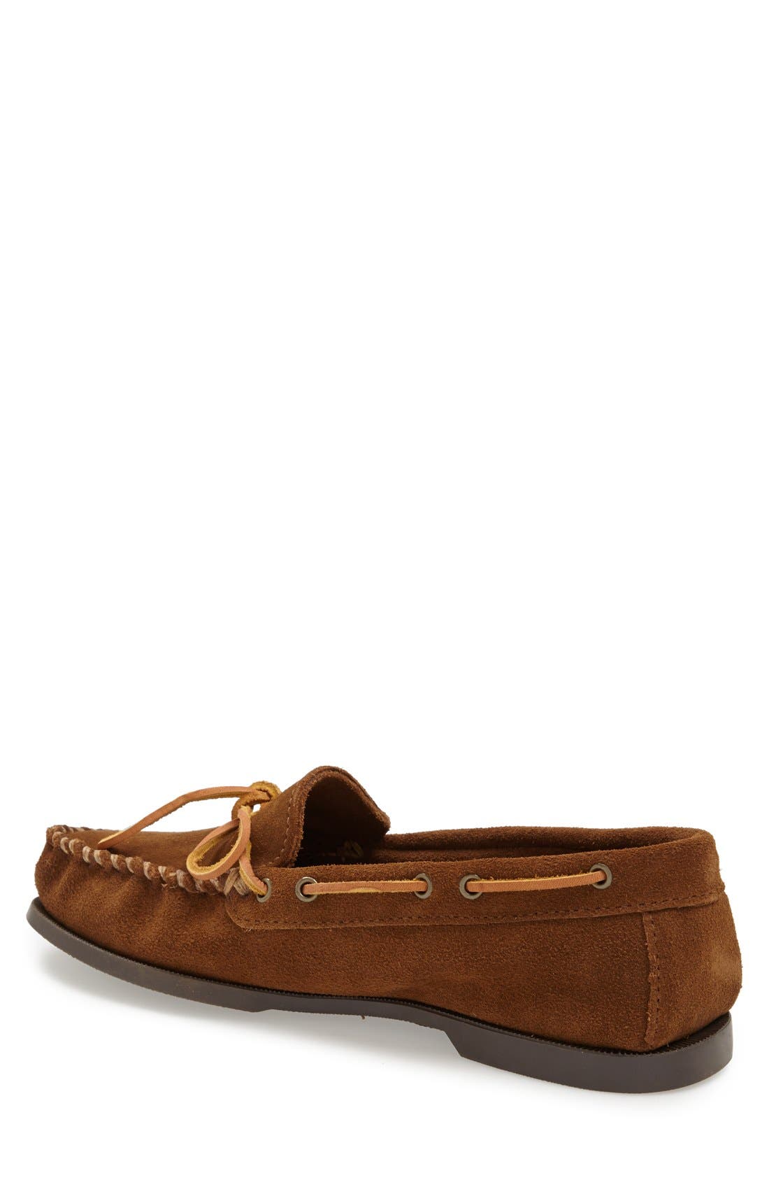 Camp Driving Shoe, Alternate, color, DUSTY BROWN