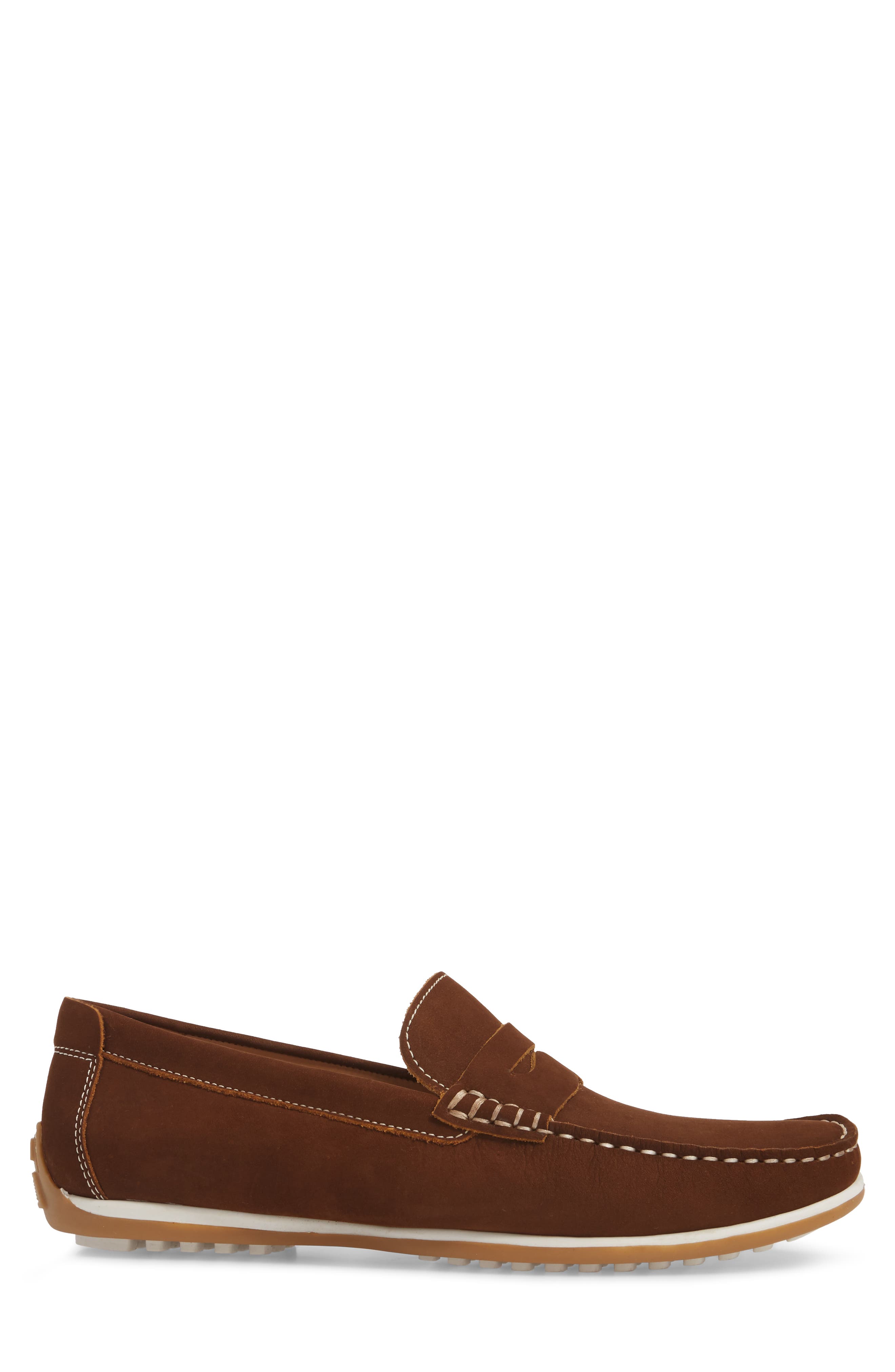 Breakside Driving Loafer, Alternate, color, BROWN NUBUCK