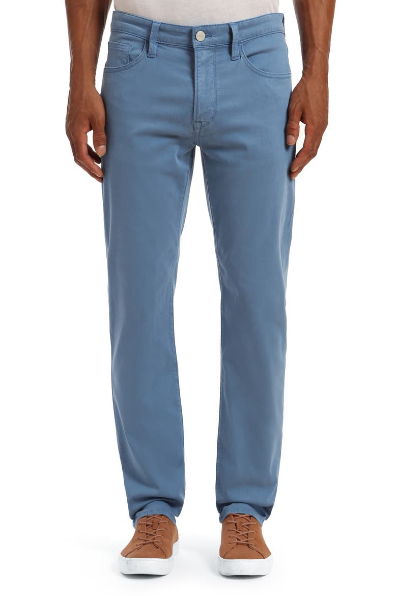 Courage Straight Leg Five Pocket Pants, Main, color, QUIET HARBOR TWILL
