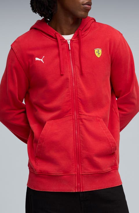 Scuderia Ferrari Sportswear Logo Zip Hoodie