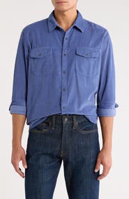 Lucky Brand Western Corduroy Shirt