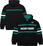 Mitchell & Ness Men's Mitchell & Ness Black Dallas Stars Head Coach Slogan Pullover Hoodie